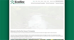 Desktop Screenshot of ecotecenvironmental.com